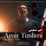 دانلود آهنگ امیر تسلیمی بنام ای دل من